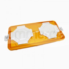 Coperchio container 1/1 unità colore giallo con valvola