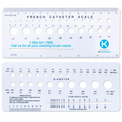 Calibro flessibile in materiale plastico