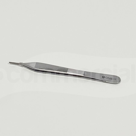 Pinza Micro Adson 1x2 denti cm 15