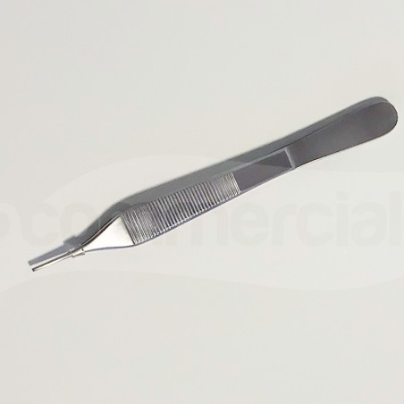 Pinza Micro Adson 1x2 denti cm 15
