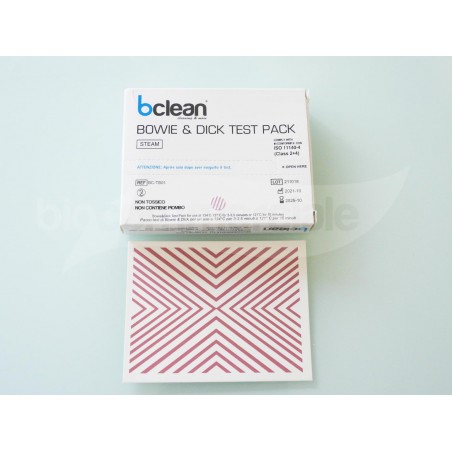 Pacco test monouso Bowie & Dick