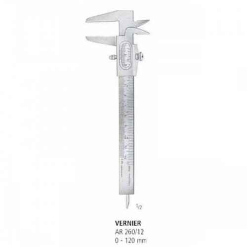 Calibro a corsoio Vernier 0-120mm