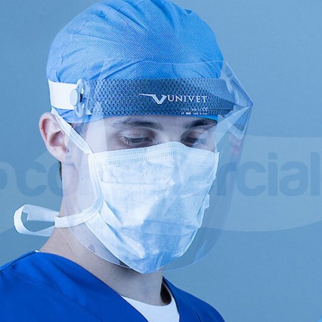 Visore pluriuso con schermo ribaltabile EN166